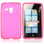 S-Line Silicone for Omnia M (Pink)